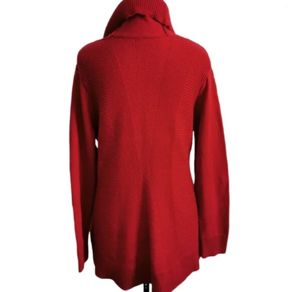 Red Cowl Neck Sweater -Style & Co for Macy's - Picture 3 of 6